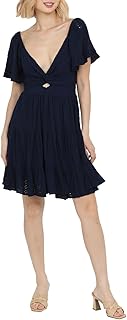 Angie Women's Twist Front Cutout Dress