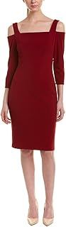 Adrianna Papell Cutout Shoulder Fitted Dress