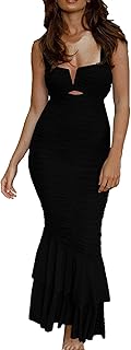 xxxiticat Women’s Fishtail Maxi Dress