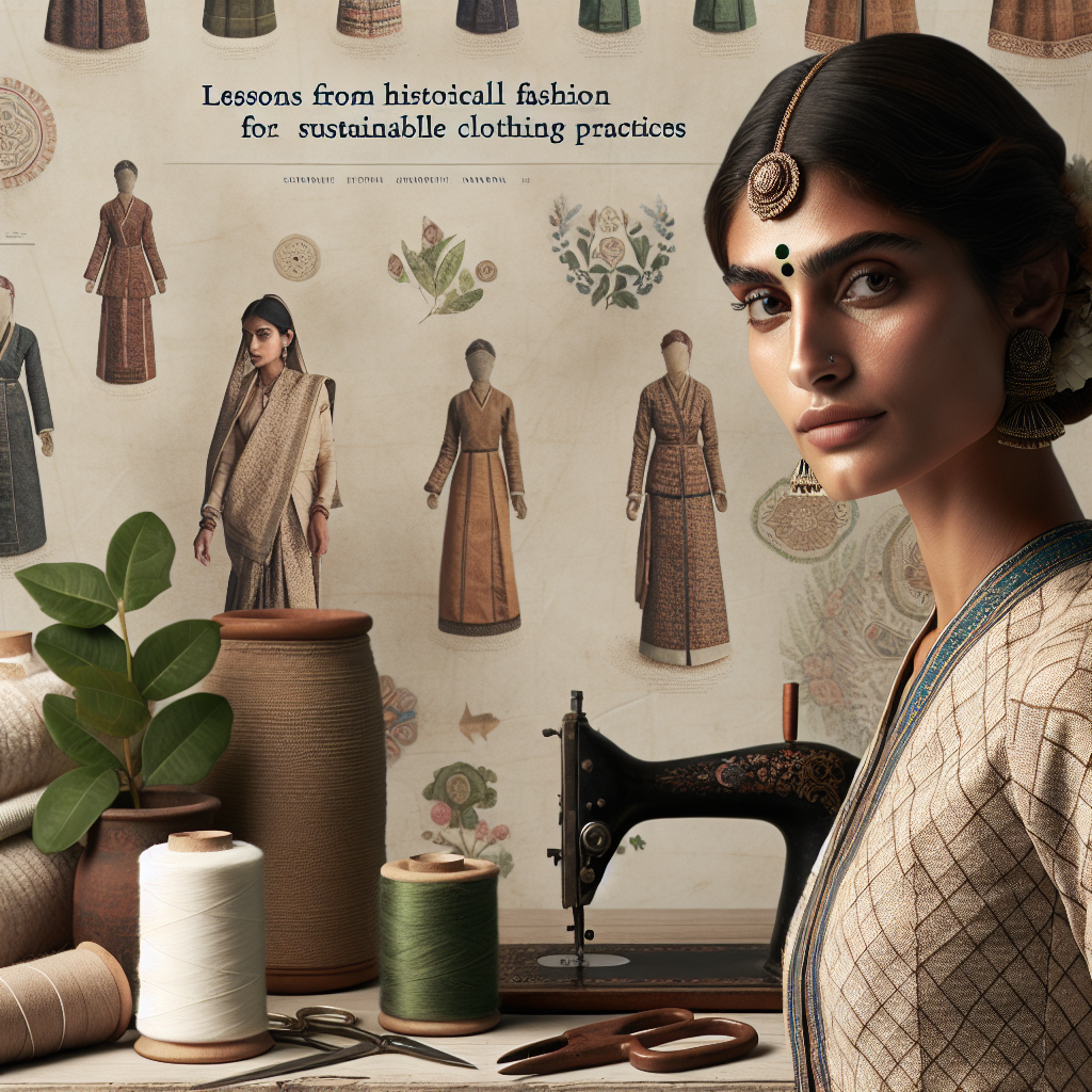 Lessons from Historical Fashion for Sustainable Clothing Practices