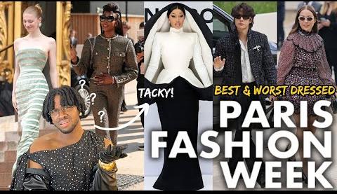 Stars Shine at Paris Fashion Week: Bold Fashion Choices