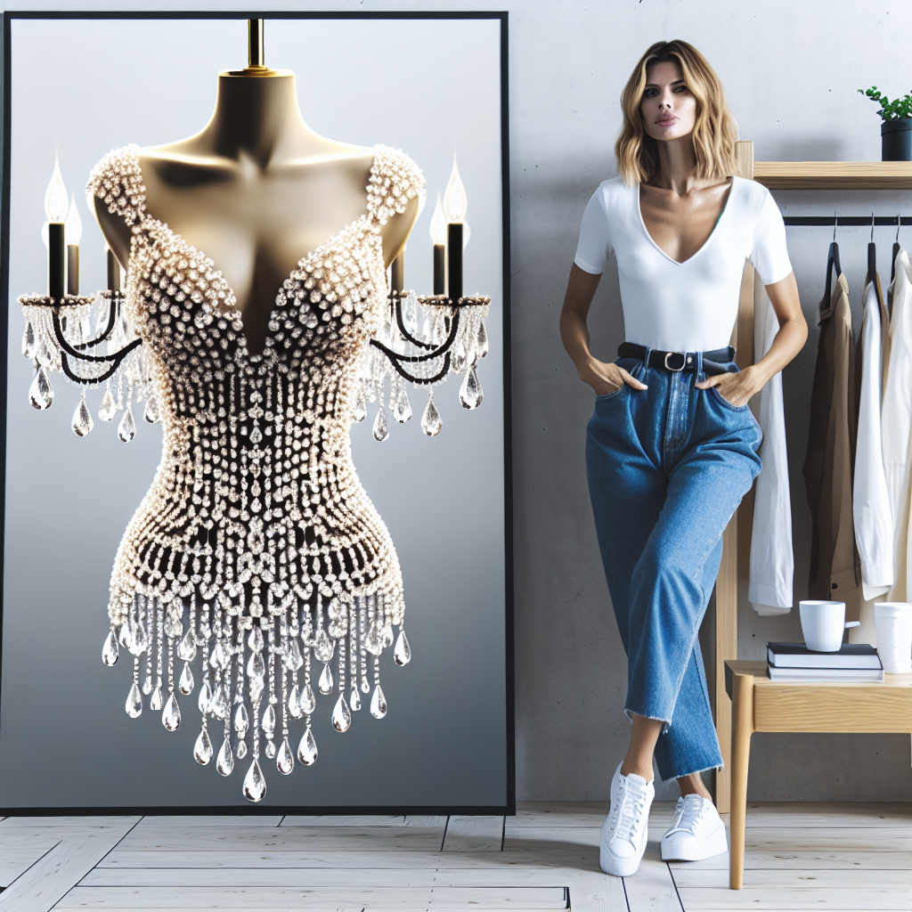 Margot Robbie’s Bold ‘Chandelier’ Dress Sparks Fashion Debate