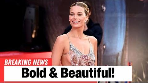 Margot Robbie Stuns in Sheer Backless Dress at London Premiere