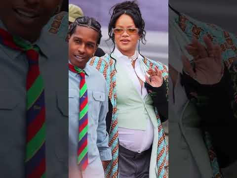 Rihanna Redefines Maternity Fashion with Bold Cut-Out Dresses