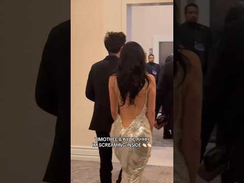 Kylie Jenner and Timothée Chalamet’s Fashion Forward Oscars Style