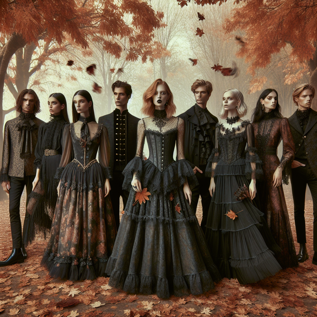 Fashion Forecast: Fall 2025 Dress Trends Embrace Romantic Gothicism