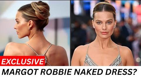 Margot Robbie Stuns in Backless Dress at European Premiere