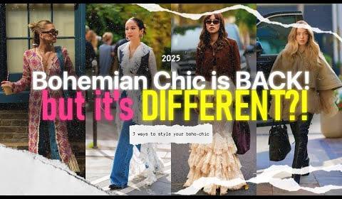 Lace, Bubble-Hem, and Boho: Spring 2025 Dress Trends